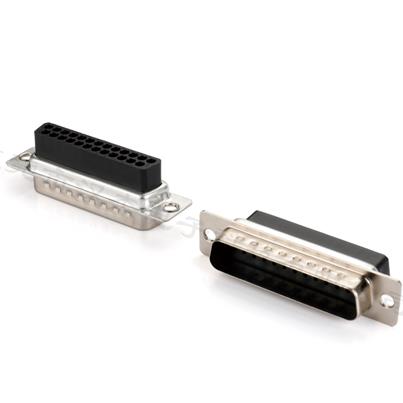 H0119-25-XX   CRIMP 两排公头25PIN