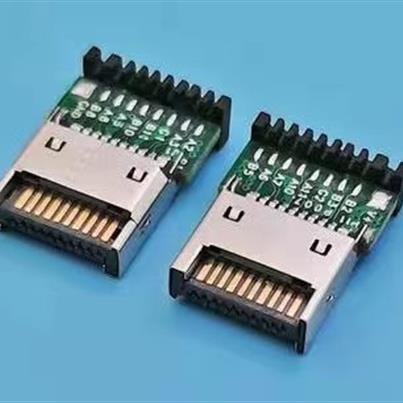 H0019-32-J03-A TYPE-C 3.2 20P A型公头带PCB板