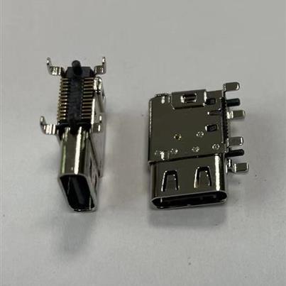 H0029-24-DS1-A USB TYPE-C 24PIN FEMALE UPRIGHT TYPE,GEN2 侧立