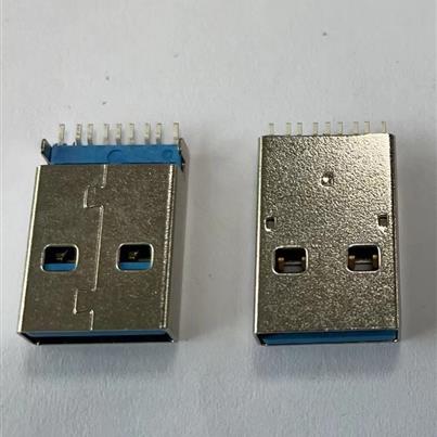 H0059-09-S19-A USB 3.0 AM沉板1.9MM无定位柱过10G